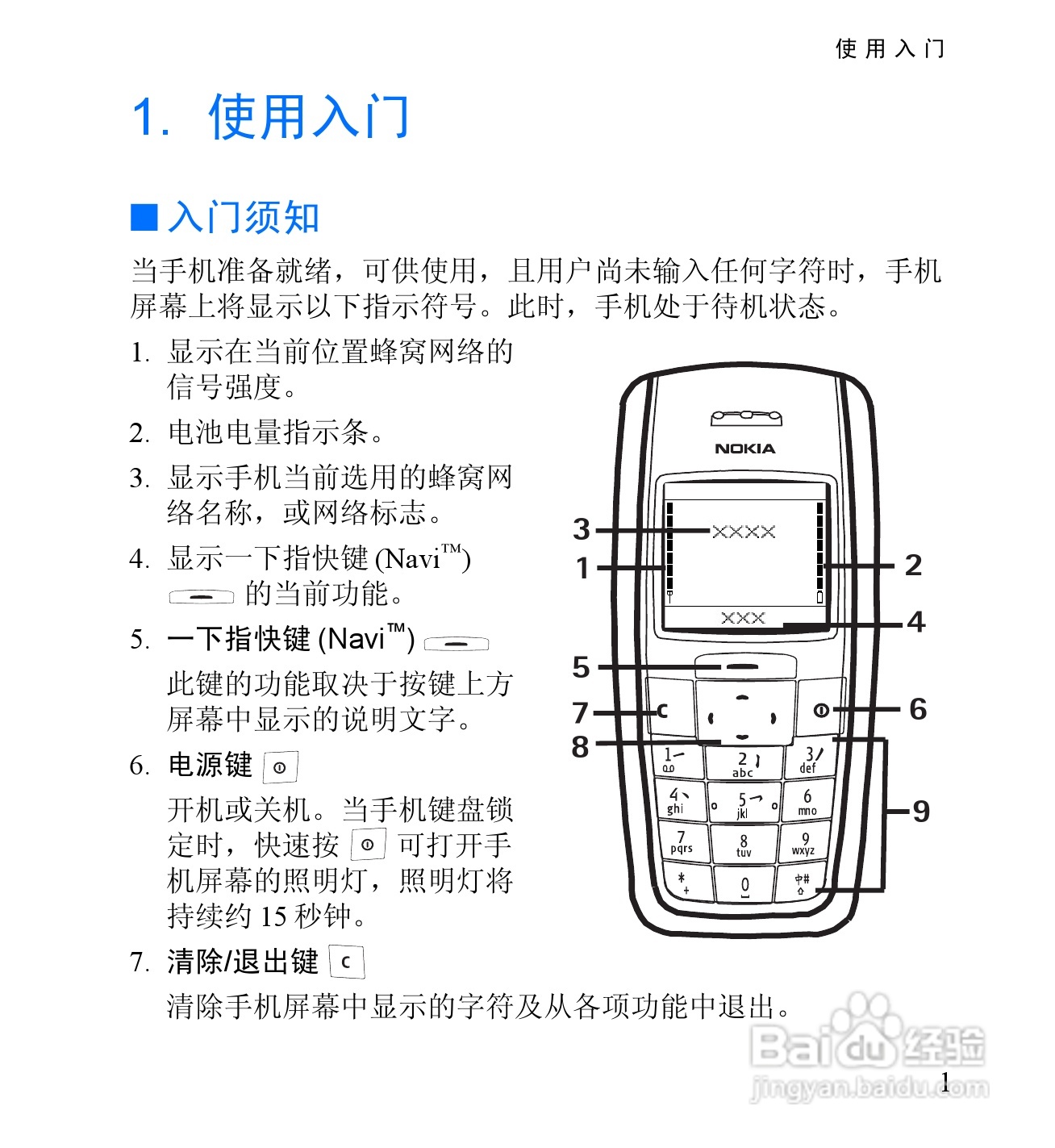 诺基亚RH-59手机使用说明书:[2]