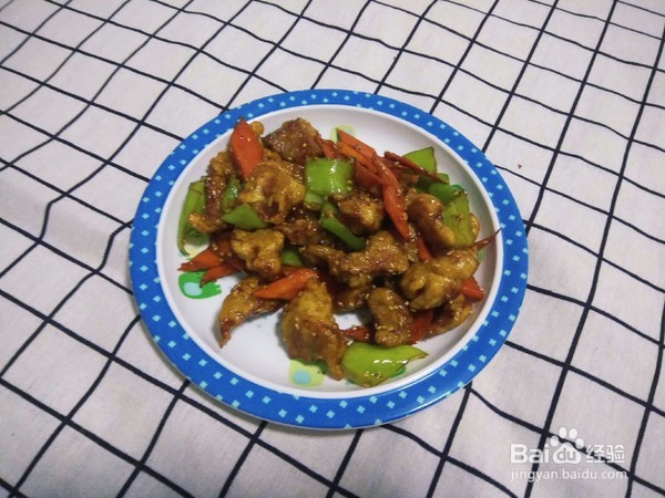 焦熘肉段的步骤