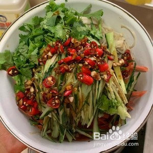 美味凉拌三丝