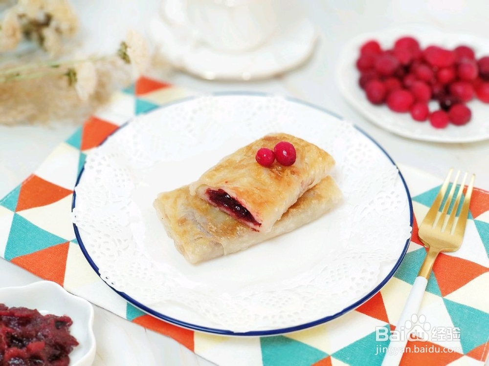 蔓越莓手抓饼的做法