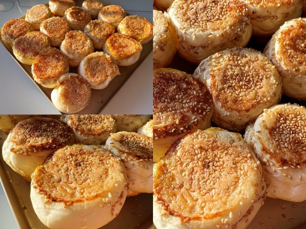 蜂蜜脆底小面包