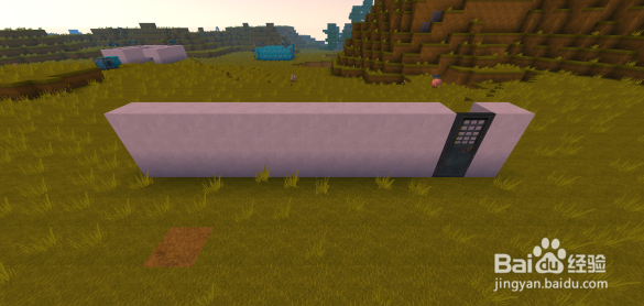 迷你世界密码门怎么做