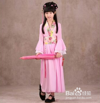 女童古装公主装扮技巧