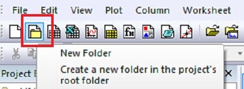 origin9.0操作教程：[16]添加矩阵工作簿。