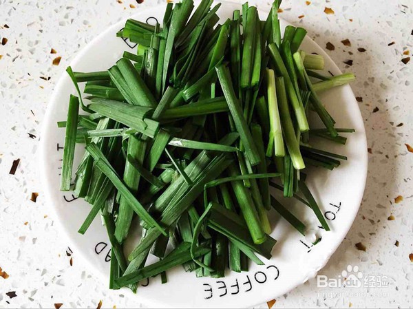 扇贝炒韭菜的做法