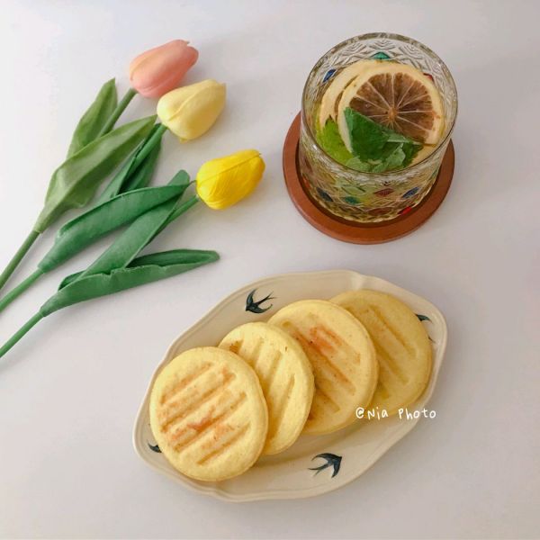 香蕉芝士夹心松饼