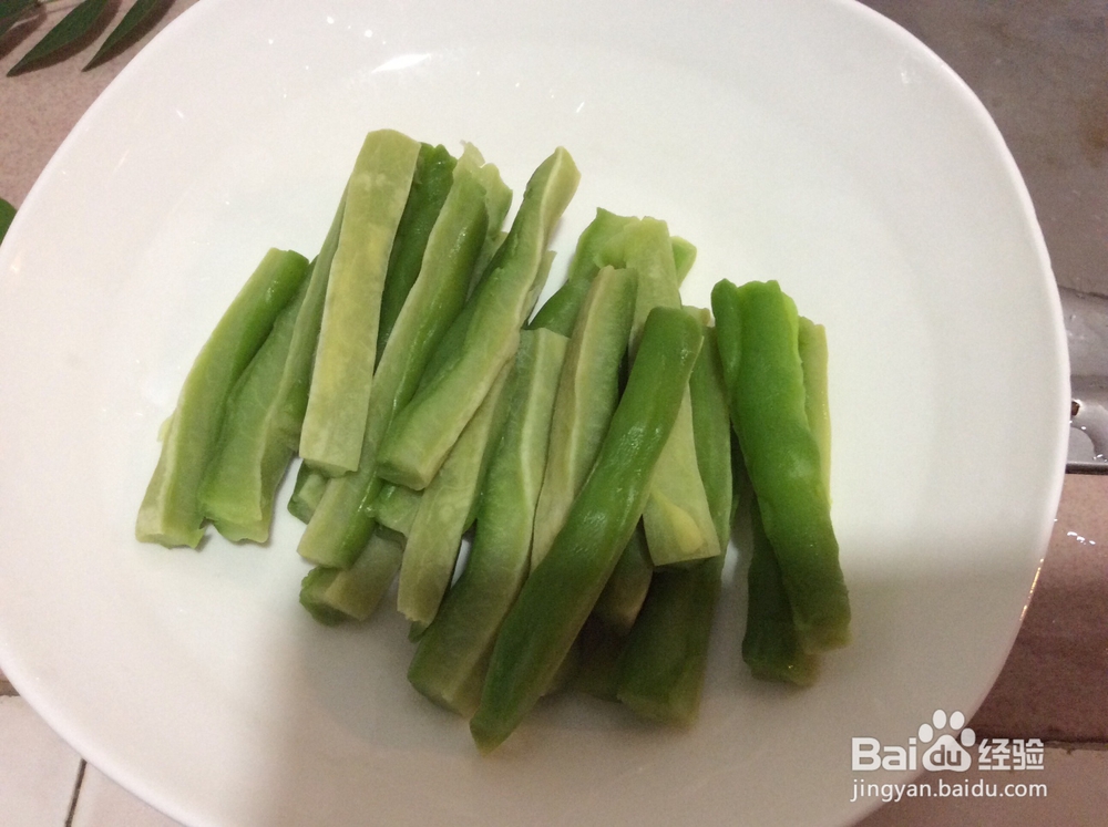 糖醋苦瓜里脊肉的做法