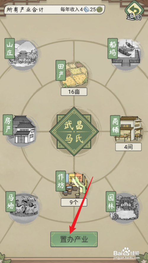 怎么在祖宗模拟器:传承中置办农具作坊?