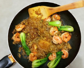 咖喱粉丝虾的做法