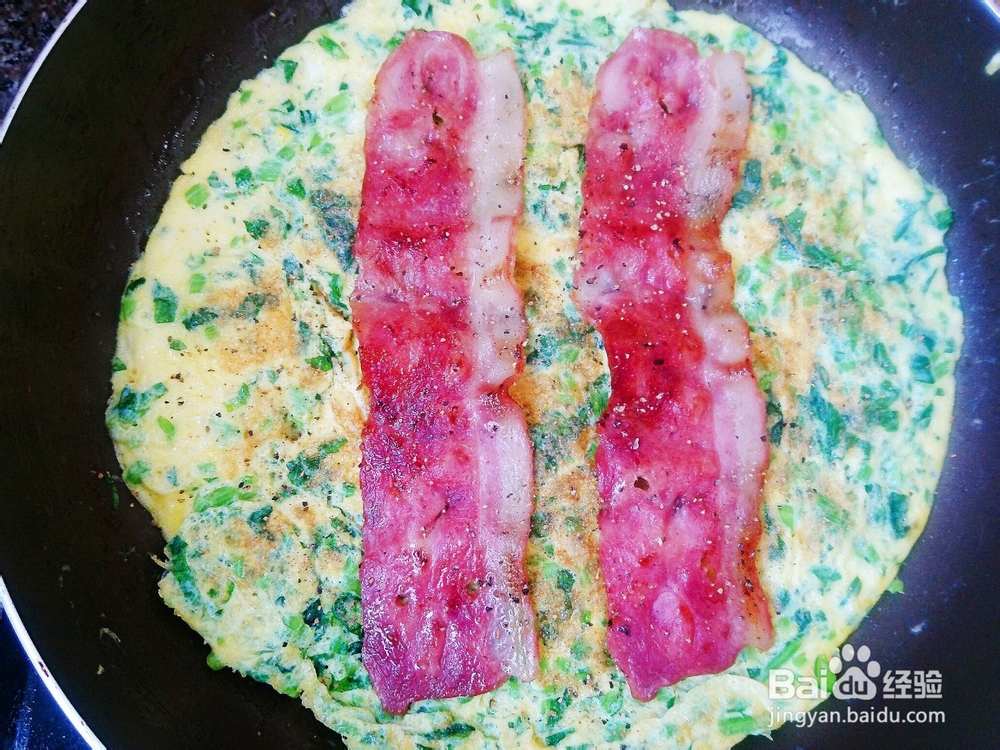 菠菜鸡蛋培根卷怎么做