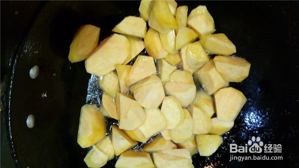 很容易做的拔丝地瓜