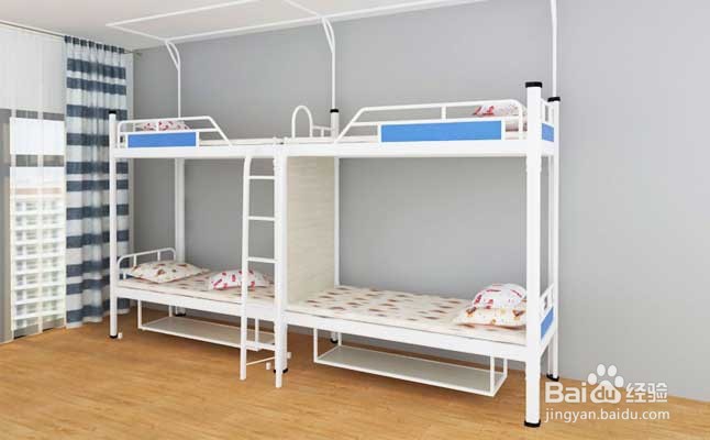 双层公寓床价格跟材质的关系