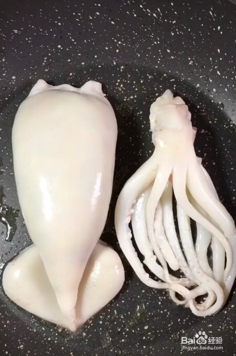 烧烤味的鱿鱼包饭怎么做