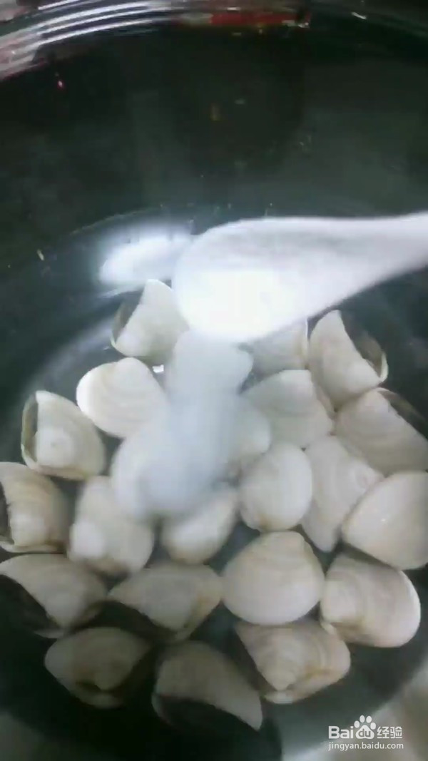 白贝蒸蛋的做法