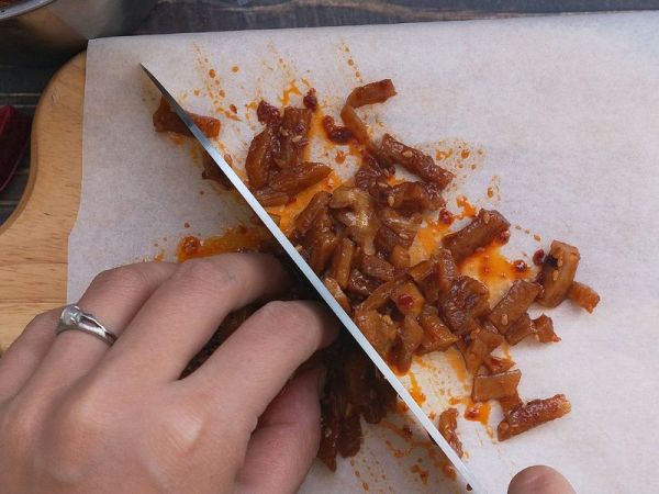 辣萝卜芝士炒饭