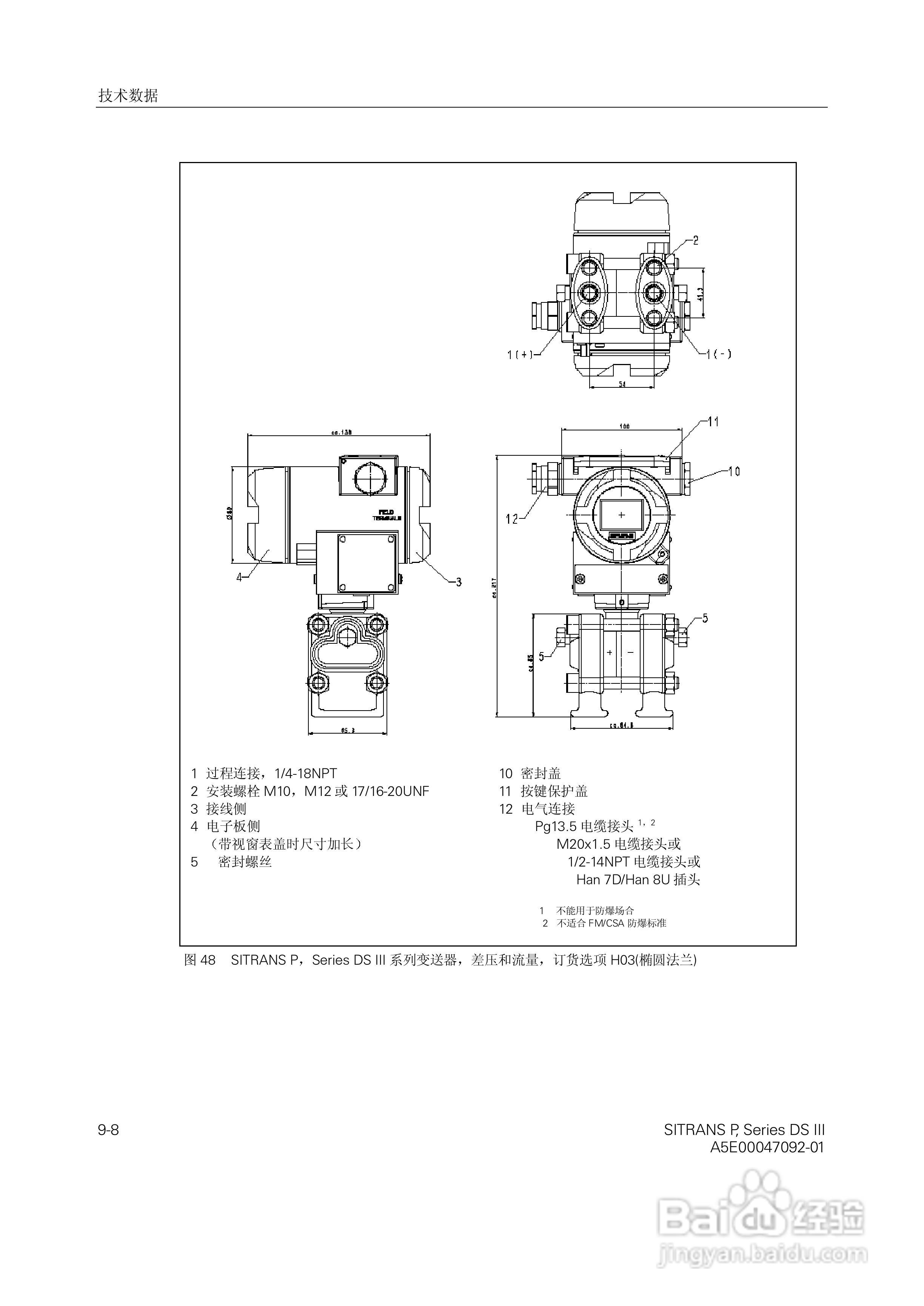SITRANS/P压力变送器中文手册:[8]