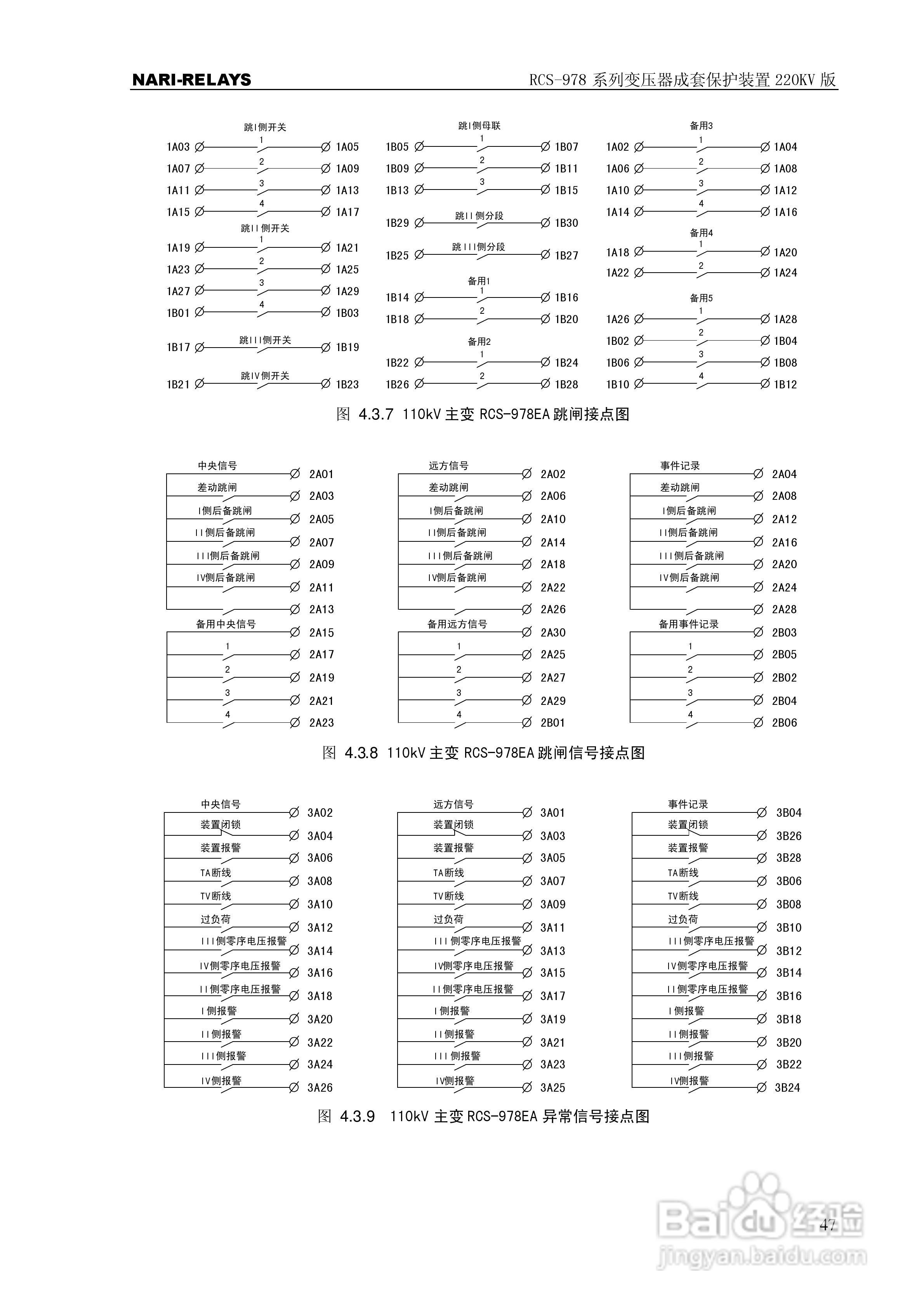 RCS-978系列变压器成套保护装置220kV版技术说明书:[6]
