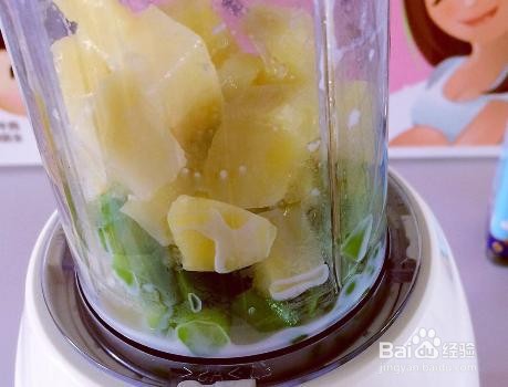 家庭自制青豌豆浓汤