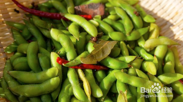 水煮毛豆的做法