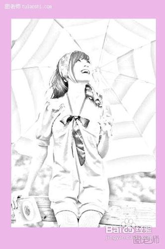 PS后期处理使用PS后期处理几步调出素描效果