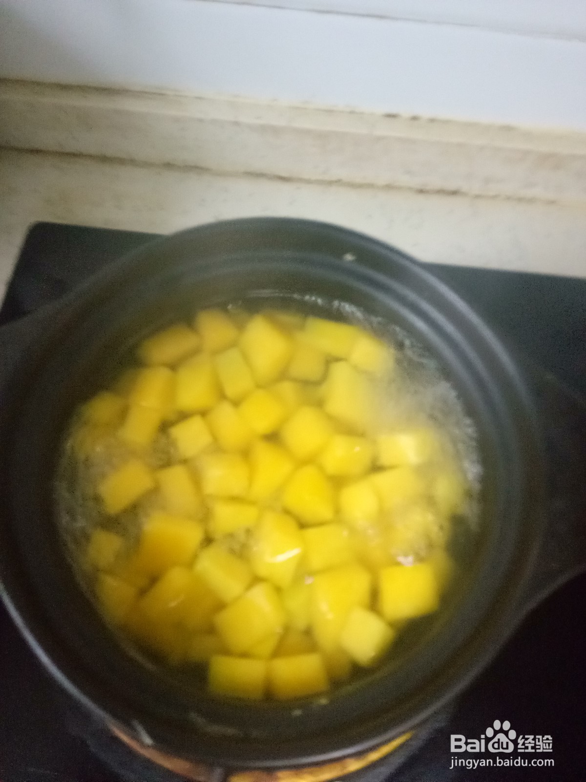 南瓜雪梨燕麦片粥