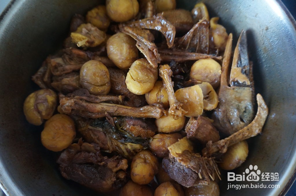 栗子烧板鸭的做法