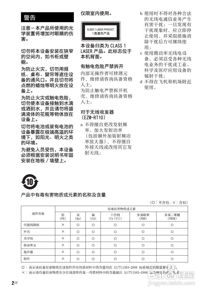DAV-DZ910W DVD家庭影音系统说明书:[1]