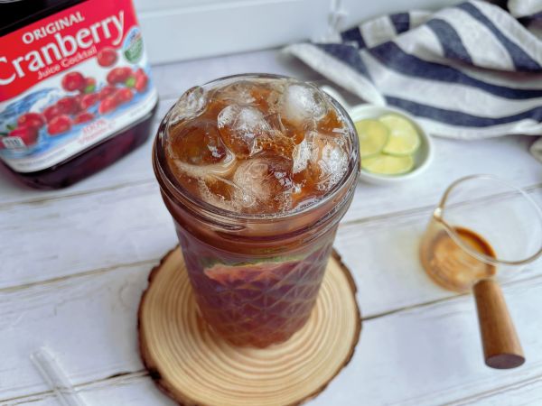 蔓越莓气泡咖啡