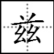“兹在挥手自兹去”怎么读