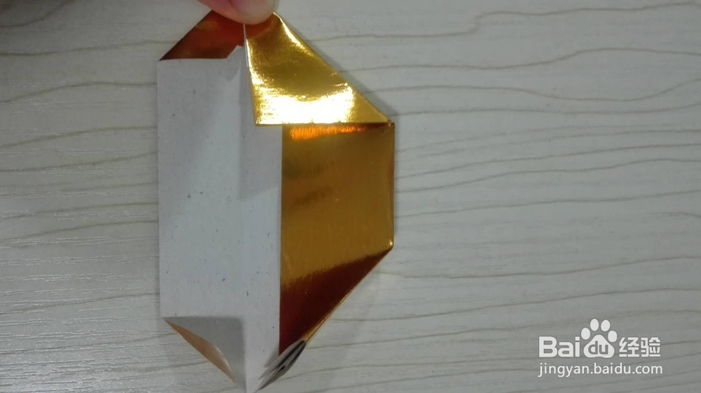 手把手教你用金箔纸折叠金元宝