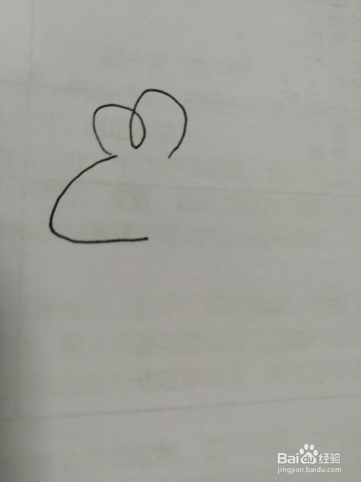 简笔画可爱的小老鼠怎么画