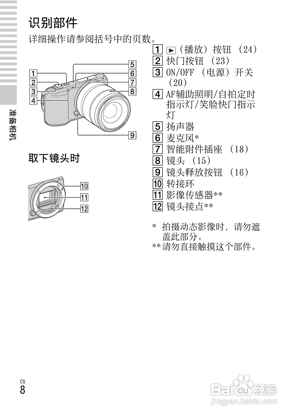 索尼NEX-C3数码相机使用说明书:[1]