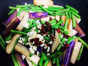 茄子豆角做法