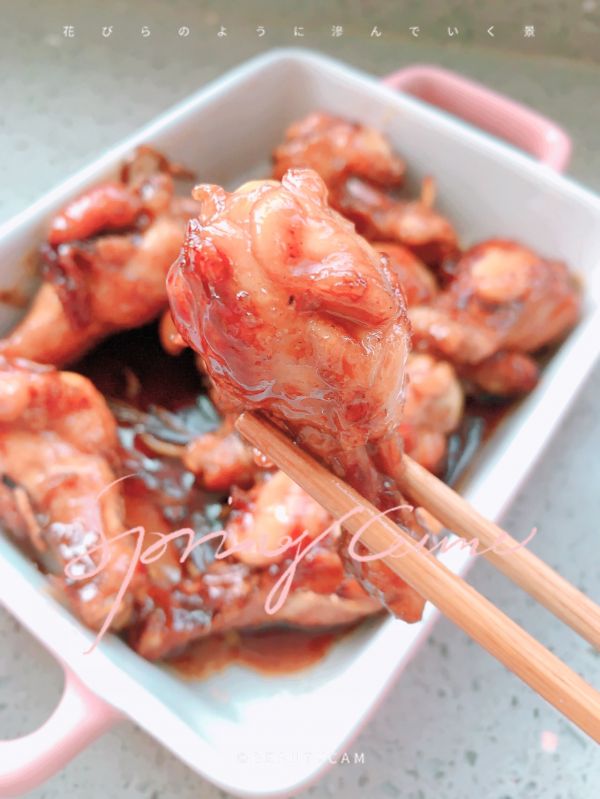 姜丝可乐鸡翅根