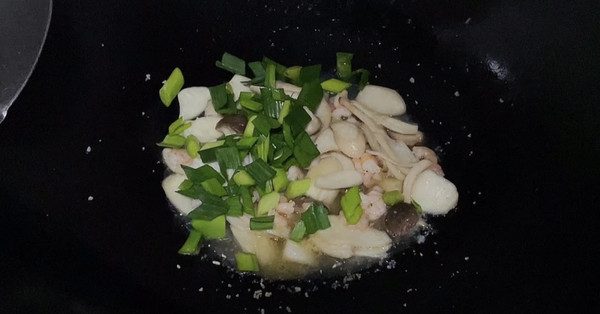 藤香虾仁杏鲍菇