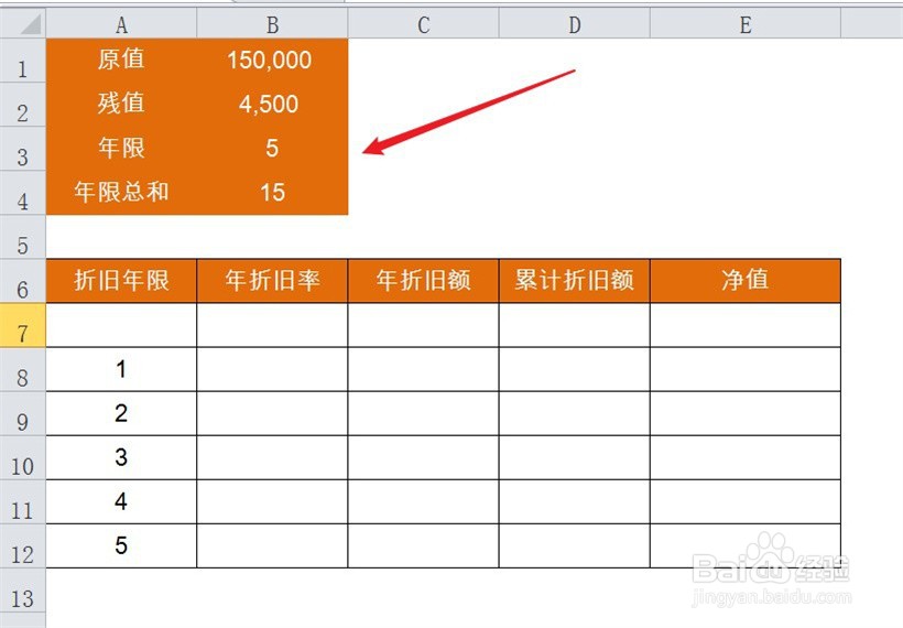 年数总和法计提折旧的公式中第二年折旧额怎么算