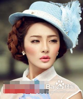 2013时尚盘发发型