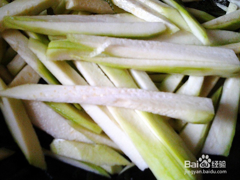 补钙的海带丝炒菜瓜