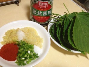 紫苏叶怎么腌制