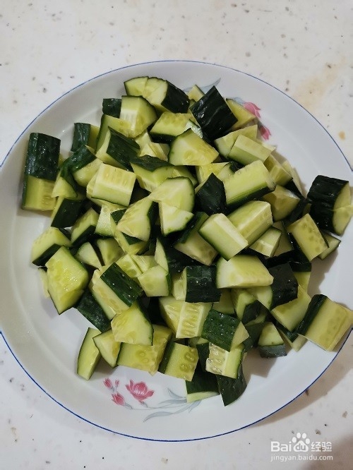 黄瓜炒虾仁的做法