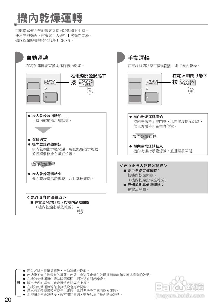 三菱MJ-E80EX-H除湿机说明书:[2]