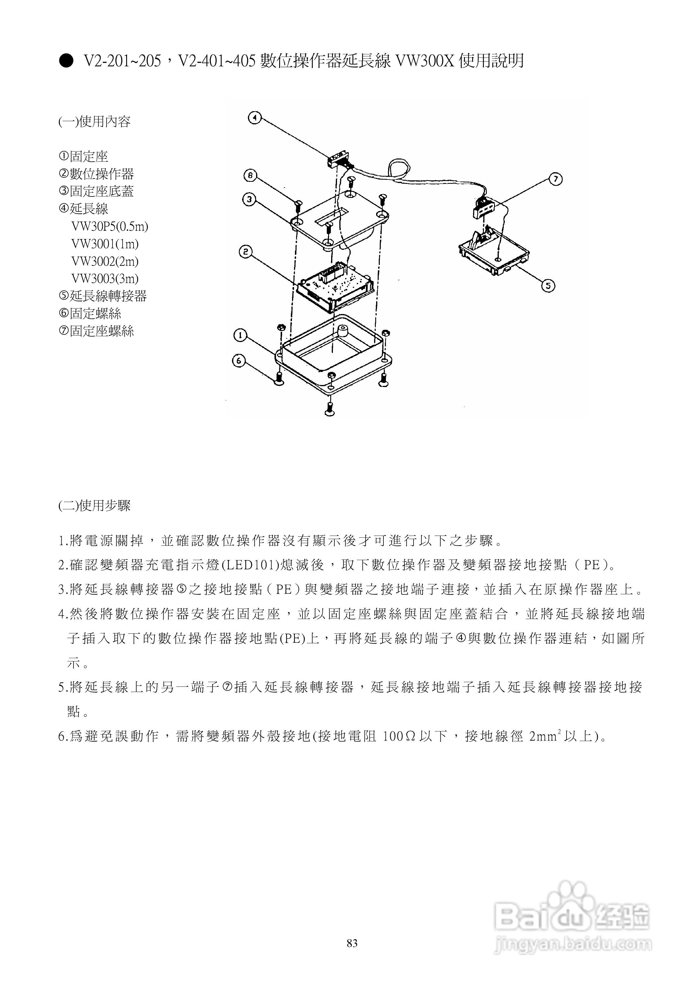 台安T-VERTER V2-460-H3变频器使用手册:[9]