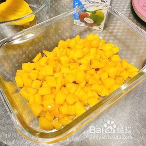 教你如何做芒果椰奶冻?