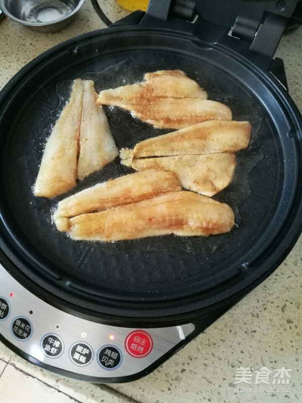 香煎野生鲽鱼片