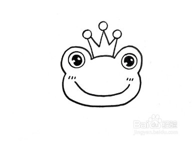 简笔画系列-QQ红包青蛙怎么画