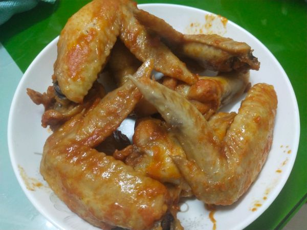 奥尔良鸡翅电饭煲版