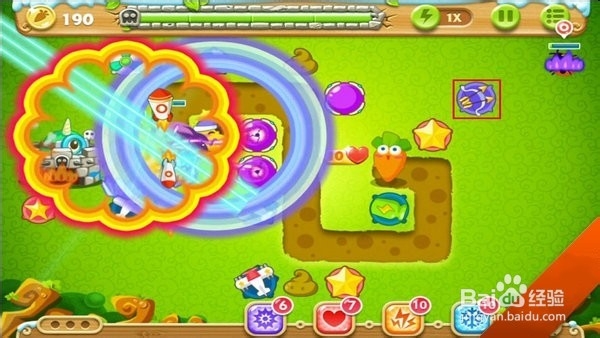 保卫萝卜2第29关金萝卜攻略