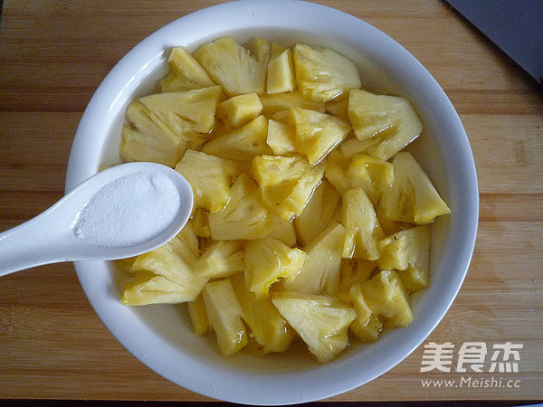 糖水菠萝的做法