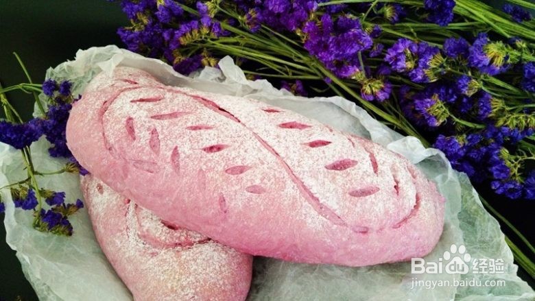 健康美味的主食-紫薯软欧包