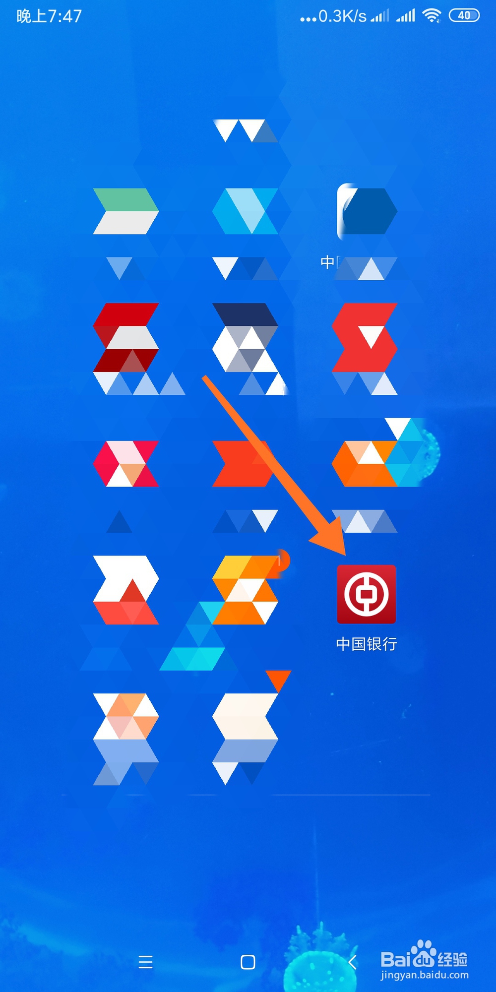 如何查看中国银行手机银行存款信息